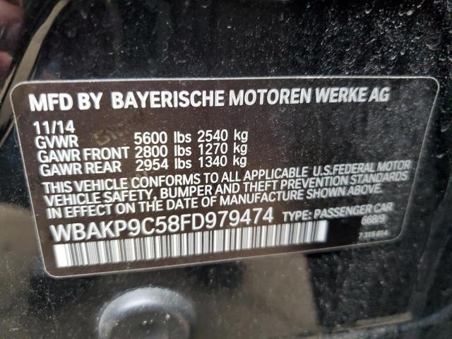 2015 BMW 550 XI WBAKP9C58FD979474