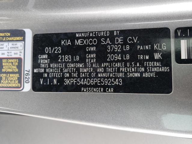 2023 KIA FORTE GT L - 3KPF54AD6PE592543