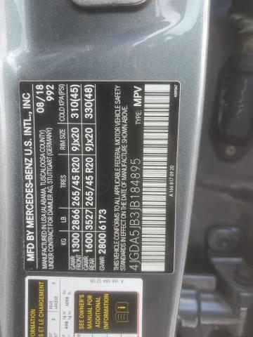2018 MERCEDES-BENZ GLE 350 - 4JGDA5JB3JB184895