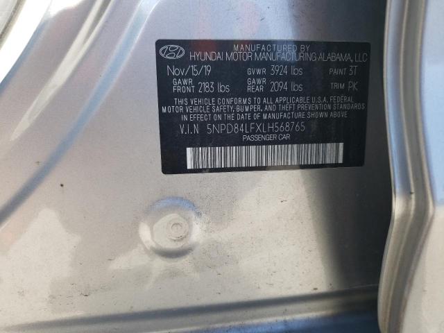 2020 HYUNDAI ELANTRA SE 5NPD84LFXLH568765