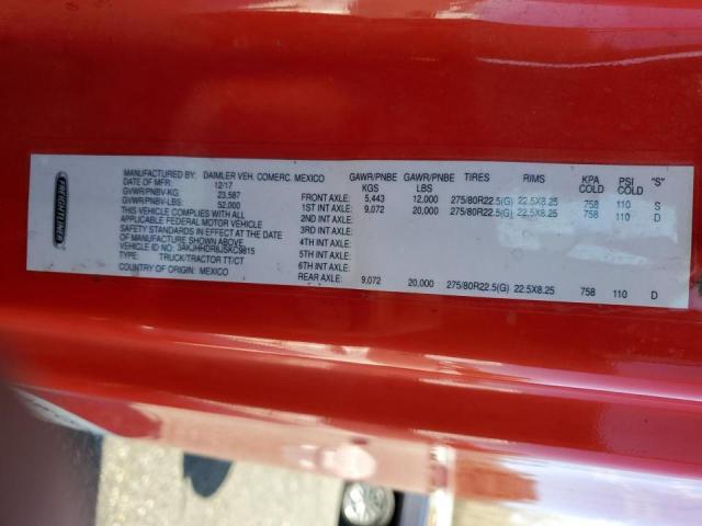 2018 FREIGHTLINER CASCADIA #3129824406