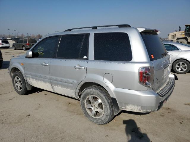 HONDA PILOT EXL 2008 black  gas 5FNYF18528B018391 photo #3