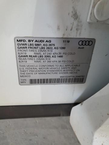 2020 AUDI Q5 E PREMI - WA1G2AFY4L2048762
