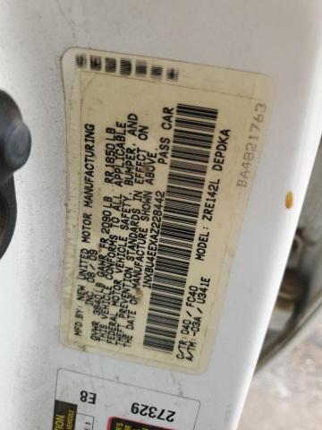 2010 TOYOTA COROLLA BA - 1NXBU4EEXAZ228442