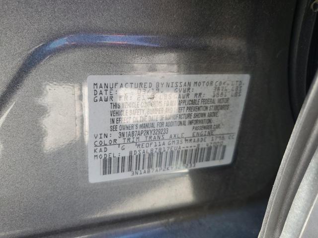 2019 NISSAN SENTRA S - 3N1AB7AP2KY329233