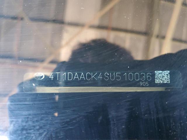 2025 TOYOTA CAMRY XSE 4T1DAACK4SU510036