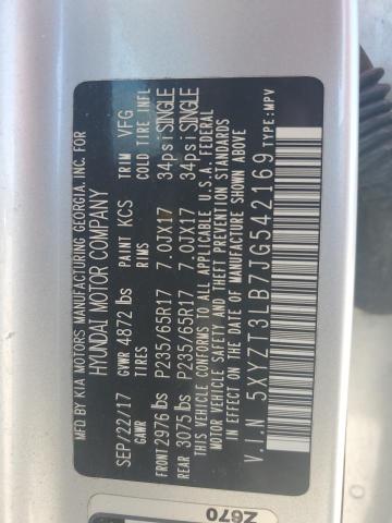 2018 HYUNDAI SANTA FE S - 5XYZT3LB7JG542169