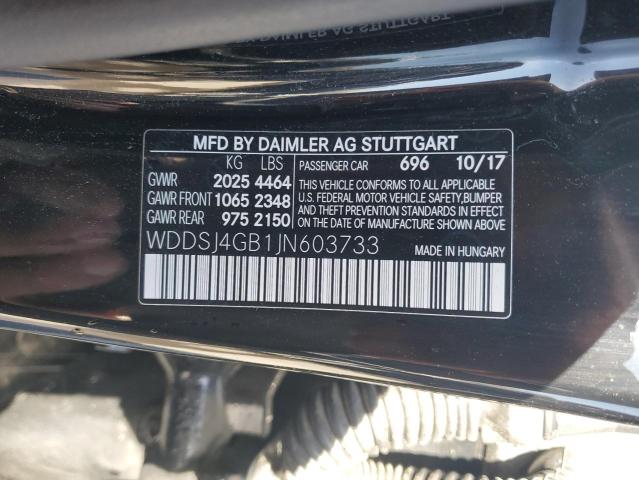 2018 MERCEDES-BENZ CLA 250 4M - WDDSJ4GB1JN603733
