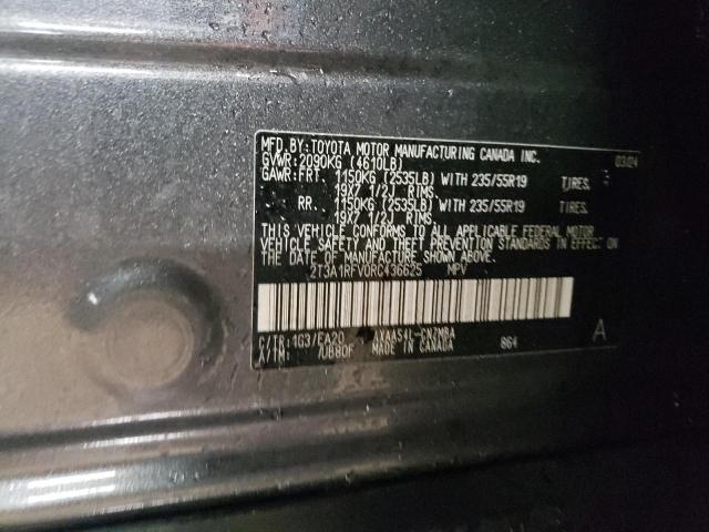 2024 TOYOTA RAV4 XLE P - 2T3A1RFV0RC436625
