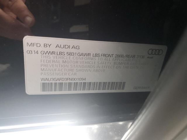 2015 AUDI A8 L QUATT - WAU3GAFD3FN001094