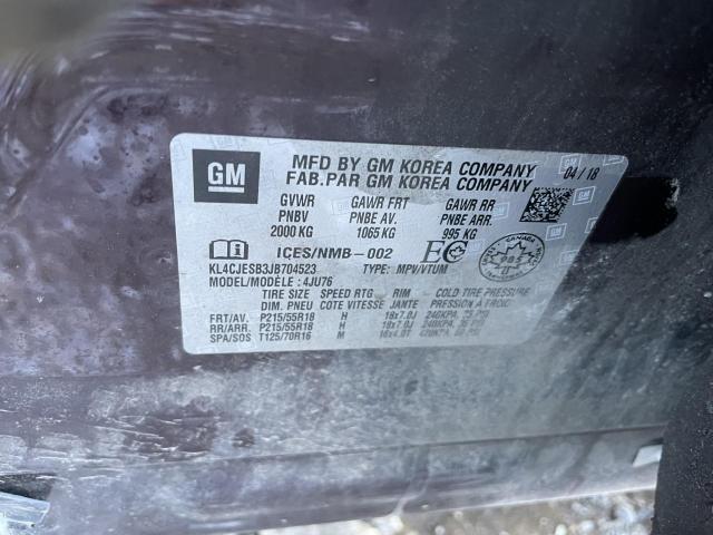 2018 BUICK ENCORE PRE - KL4CJESB3JB704523