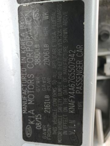 2016 KIA FORTE LX - KNAFX4A67G5507942