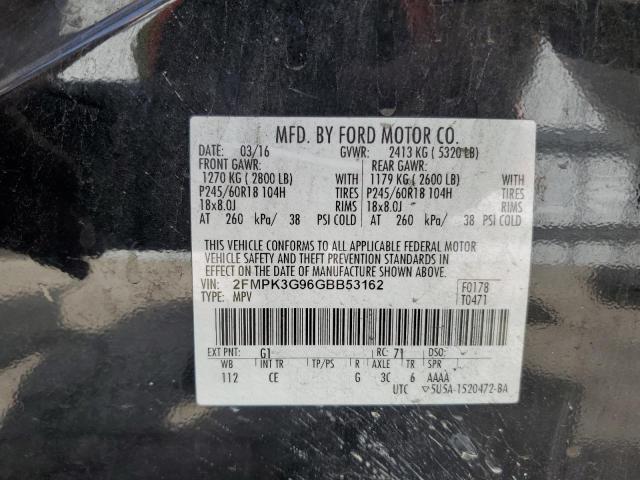 2016 FORD EDGE SE - 2FMPK3G96GBB53162