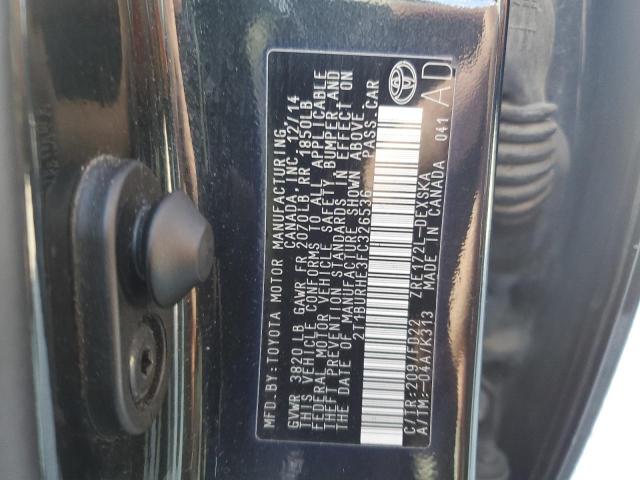 2015 TOYOTA COROLLA L - 2T1BURHE3FC326536