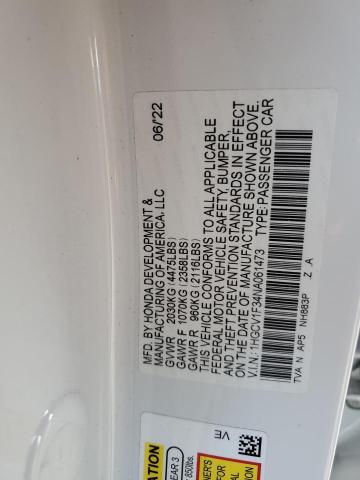 2022 HONDA ACCORD SPO - 1HGCV1F34NA061473