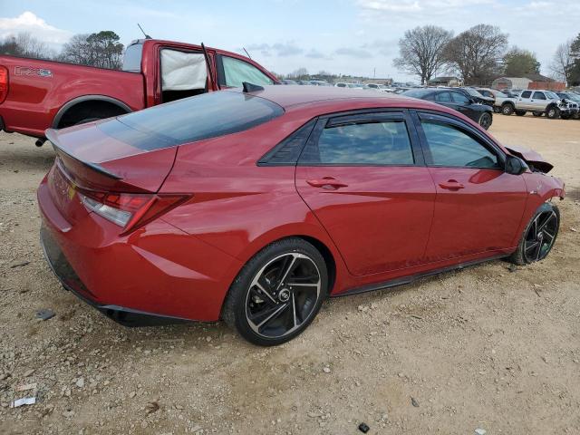 Vin: kmhlr4af3pu490204, lot: 49074875, hyundai elantra n line 20233