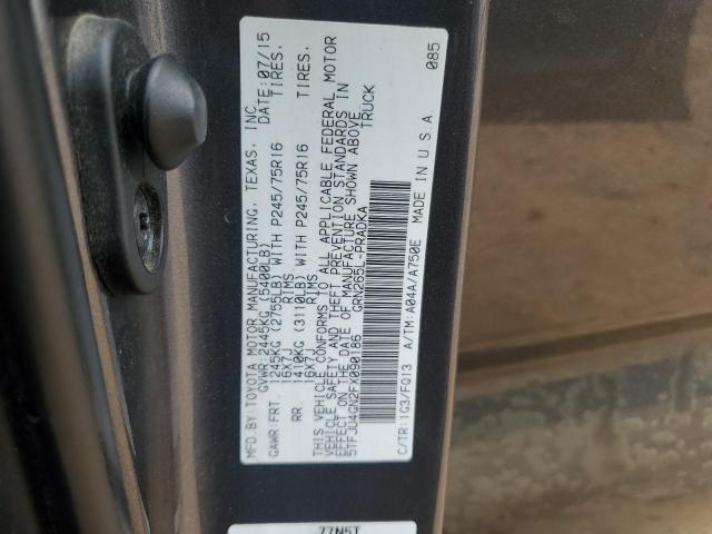 2015 TOYOTA TACOMA DOU - 5TFJU4GN2FX090186