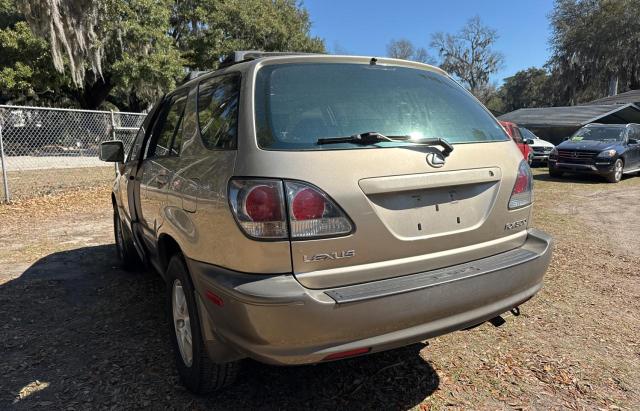 LEXUS RX 300 2003 gold 4dr spor gas JTJGF10U330159294 photo #4