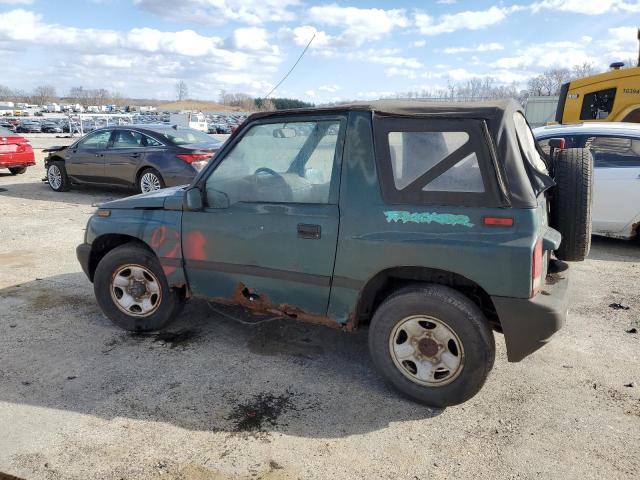 GEO TRACKER 1996 green  gas 2CNBJ1863T6925397 photo #3