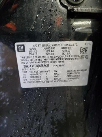 2015 GMC TERRAIN SL - 2GKFLYE38F6252425