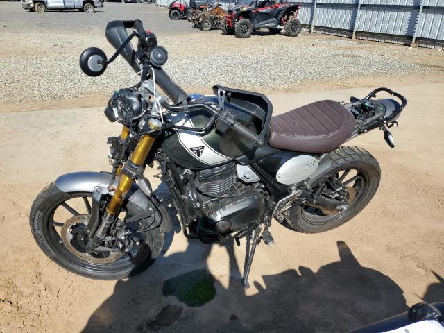 TRIUMPH MOTORCYCLE SCRAMBLER 2024 green  gas SMTT147Y9RNA10950 photo #4