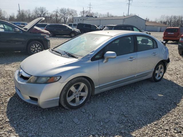 HONDA CIVIC LX-S 2009 silver  gas 19XFA16639E021373 photo #1