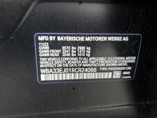 2024 BMW 760 XI WBA33EJ01RCR24066