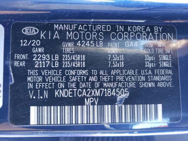 2021 KIA SELTOS SX KNDETCA2XM7184505