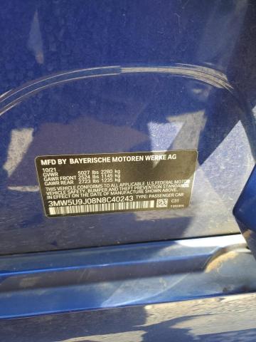 2022 BMW M340XI - 3MW5U9J08N8C40243