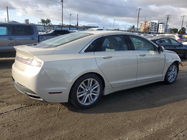 LINCOLN MKZ HYBRID 2014 cream  hybrid engine 3LN6L2LU7ER807419 photo #4