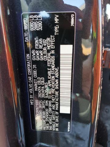 2021 VOLVO XC90 T5 MO YV4102PK2M1671089