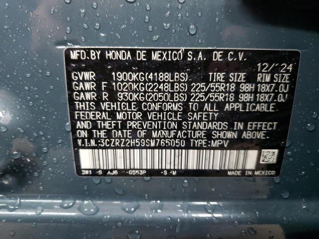 2025 HONDA HR-V SPORT - 3CZRZ2H59SM765050