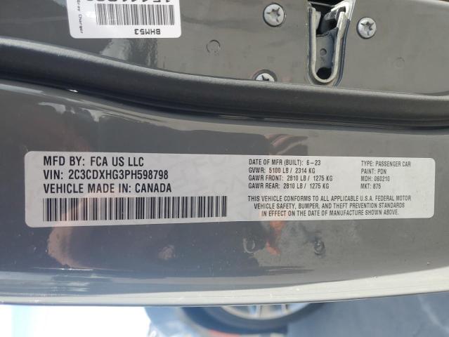 2023 DODGE CHARGER GT - 2C3CDXHG3PH598798