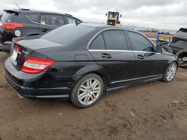 MERCEDES-BENZ C 300 4MAT 2009 black  gas WDDGF81X99F271856 photo #4
