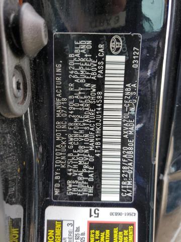 2018 TOYOTA CAMRY L - 4T1B11HK0JU144588