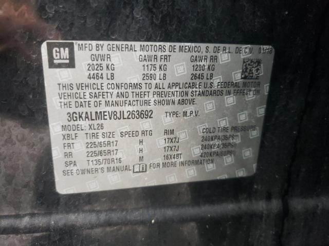 2018 GMC TERRAIN SL - 3GKALMEV8JL263692