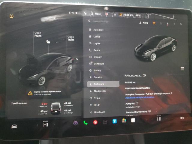 2022 TESLA MODEL 3 - 5YJ3E1EA1NF369609