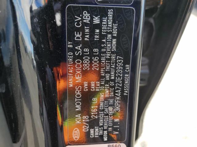 2018 KIA FORTE LX 3KPFK4A72JE239937