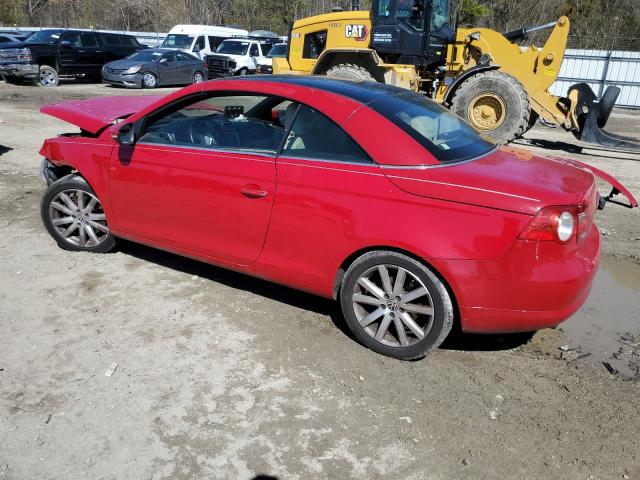 VOLKSWAGEN EOS TURBO 2009 red  gas WVWBA71F59V018351 photo #3