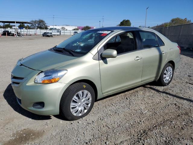 TOYOTA YARIS 2008 green sedan 4d gas JTDBT923684019202 photo #1