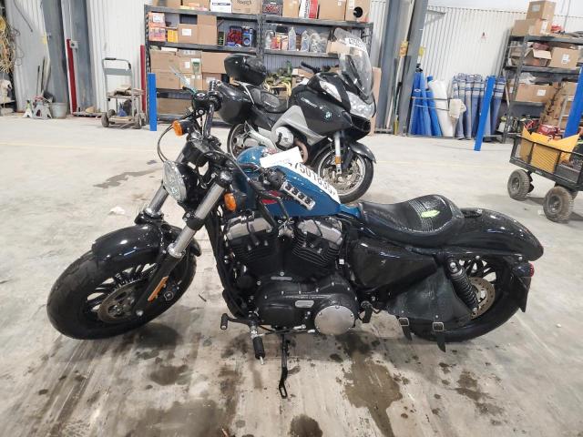 HARLEY-DAVIDSON XL1200 X 2021 blue  gas 1HD1LC314MB414201 photo #4