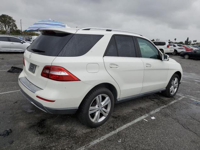 MERCEDES-BENZ ML 350 2014 white  gas 4JGDA5JB1EA398506 photo #4