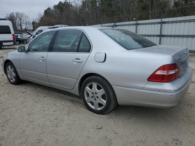 LEXUS LS 430 2005 silver  gas JTHBN36F855001493 photo #3