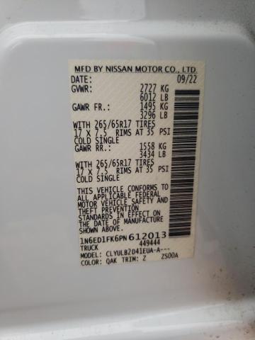 2023 NISSAN FRONTIER S - 1N6ED1FK6PN612013
