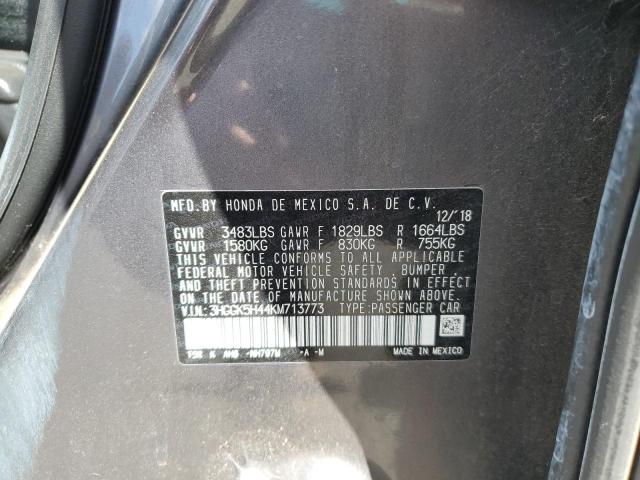 2019 HONDA FIT LX - 3HGGK5H44KM713773