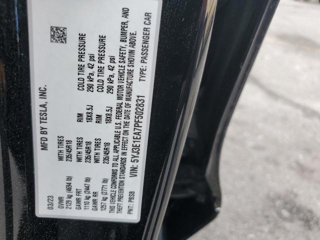 2023 TESLA MODEL 3 - 5YJ3E1EA7PF502831