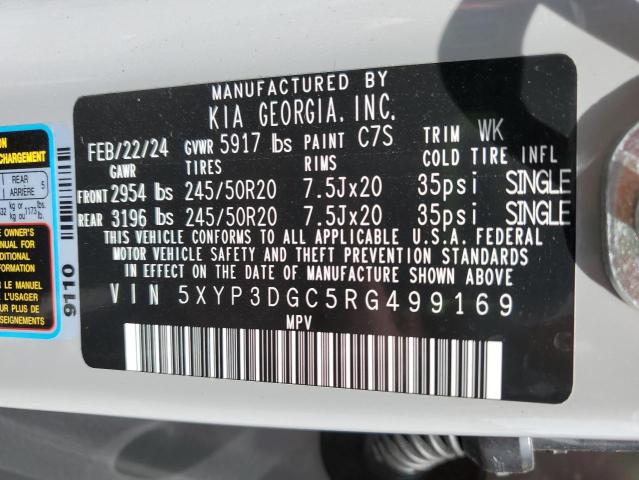 2024 KIA TELLURIDE - 5XYP3DGC5RG499169