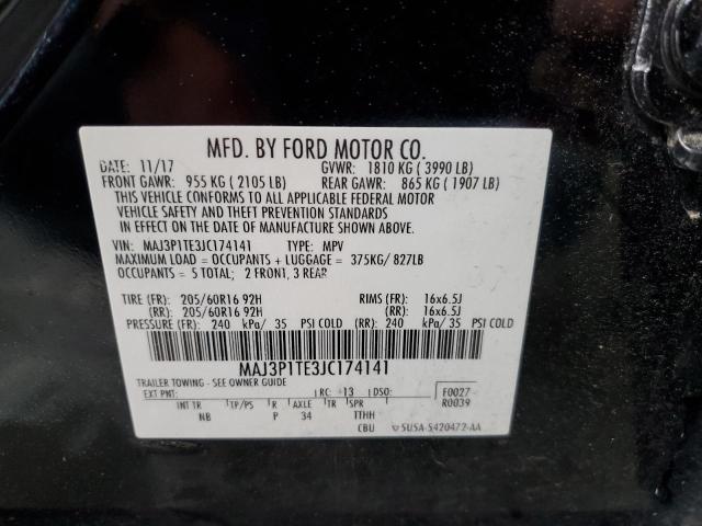 2018 FORD ECOSPORT S - MAJ3P1TE3JC174141