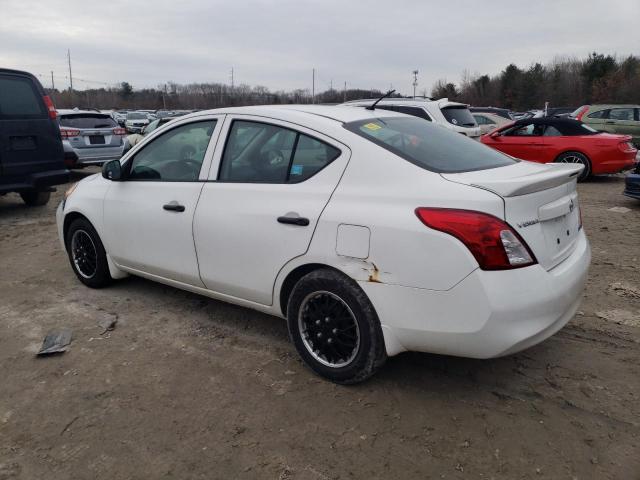 NISSAN VERSA S 2014 white  gas 3N1CN7AP1EL829692 photo #3