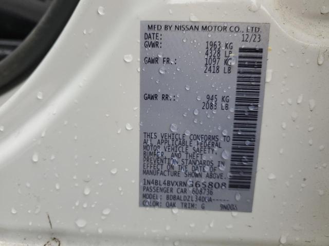 2024 NISSAN ALTIMA S - 1N4BL4BVXRN365808